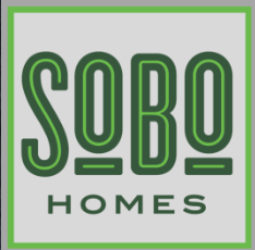 The logo for sob homes